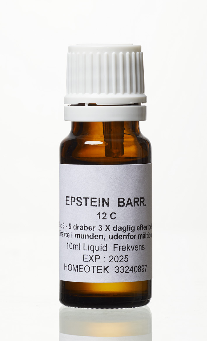 Epstein barr - frekvensbehandlet væske til ebstein barr virus