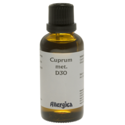 Cuprum met. D30 Allergica